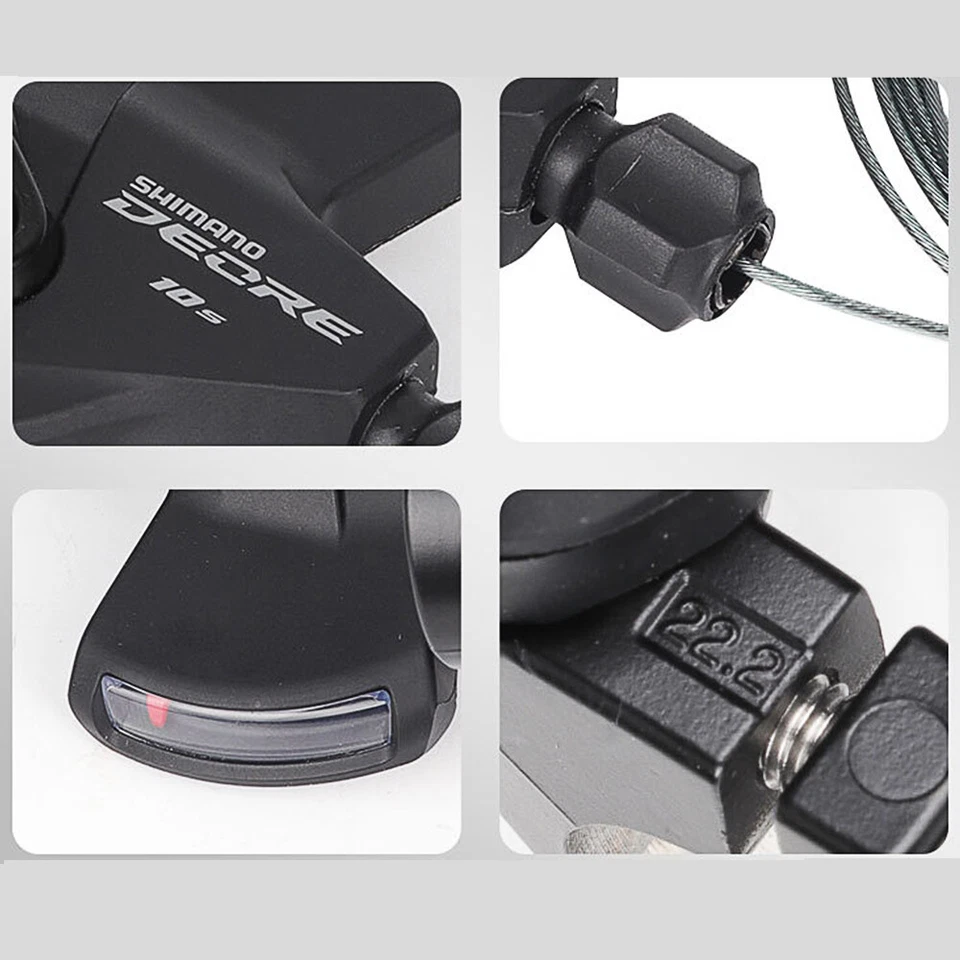 Shimano Deore SL-M4100 10 Speed MTB Bike Shifter Single Right Shift Lever - Image 4 of 4