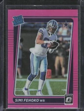 2021 Donruss Optic Pink #242 Simi Fehoko RR