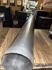 6”x48” Stainless Steel Wood Coal Stove Pipe Chimney Single Wall