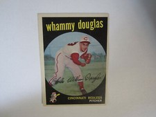 1959 Topps # 431 Whammy Douglas Card Cincinnati Redlegs