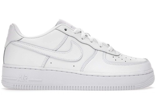 Nike Air Force 1 Low LE Triple White (GS) - 第 1/7 張圖片