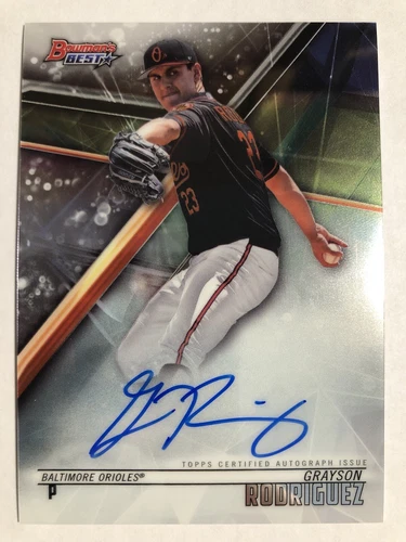 2018 Bowman's Best GRAYSON RODRIGUEZ #B18-GR - Auto - RC - A318