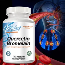 Quercetin Bromelain Capsules 750mg - Joint, Cardiovascular & Respiratory Health