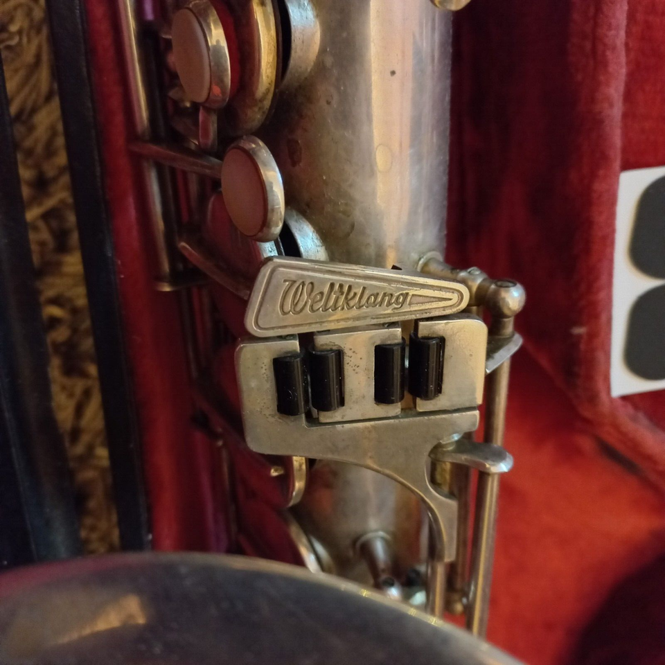 Tenor Weltklang Saxophone wind instrument Set Vintage Germany GDR eBay