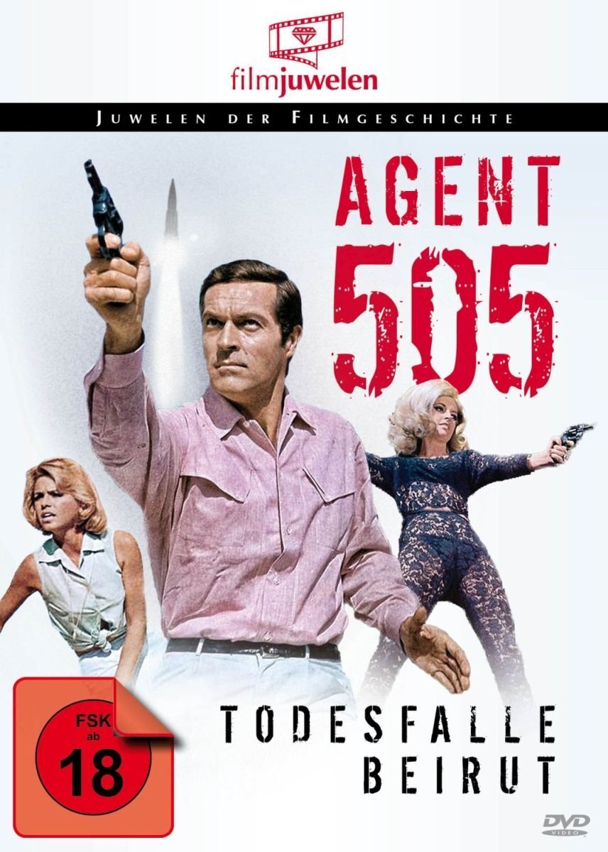 Agent 505 - Todesfalle Beirut (Filmjuwelen) (DVD) Frederick Stafford