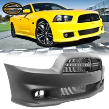 Fits 11-14 Dodge Charger SRT8 Style Front Bumper Conversion PP