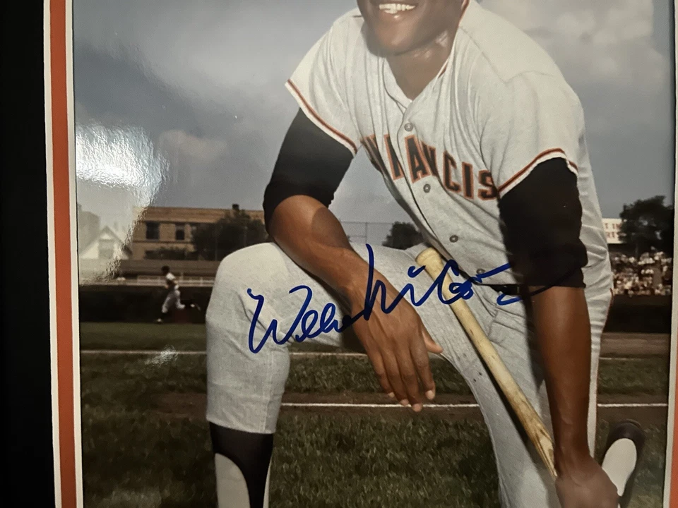 Willie McCovey  JSA Autographed 12X16 Matted Photo  8X10 Giants HOF  - Image 3 of 4