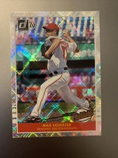 2019 Panini Donruss Prism Highlights Max Scherzer #H5 Nationals Box20
