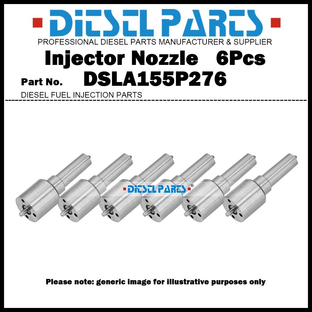 6x Injector Nozzle DSLA155P276 for ​​​​1989-1993 Dodge Cummins 6BT