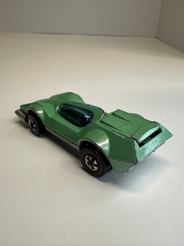 BUGEYE linea smalto verde vintage 1973 Shell Promo Hot Wheels Redline - Foto 4 di 24