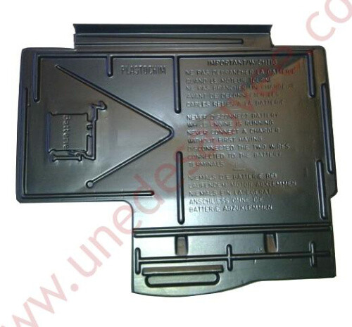 Cache batterie pour Renault Super 5 GT Turbo en plastique noir d'origine