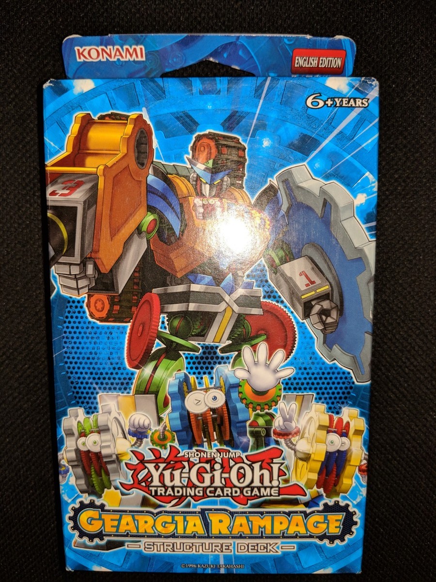 yugioh geargia rampage deck Yugioh Structure Deck: Geargia Rampage Playmat (Half Size) (Sealed) main image 1