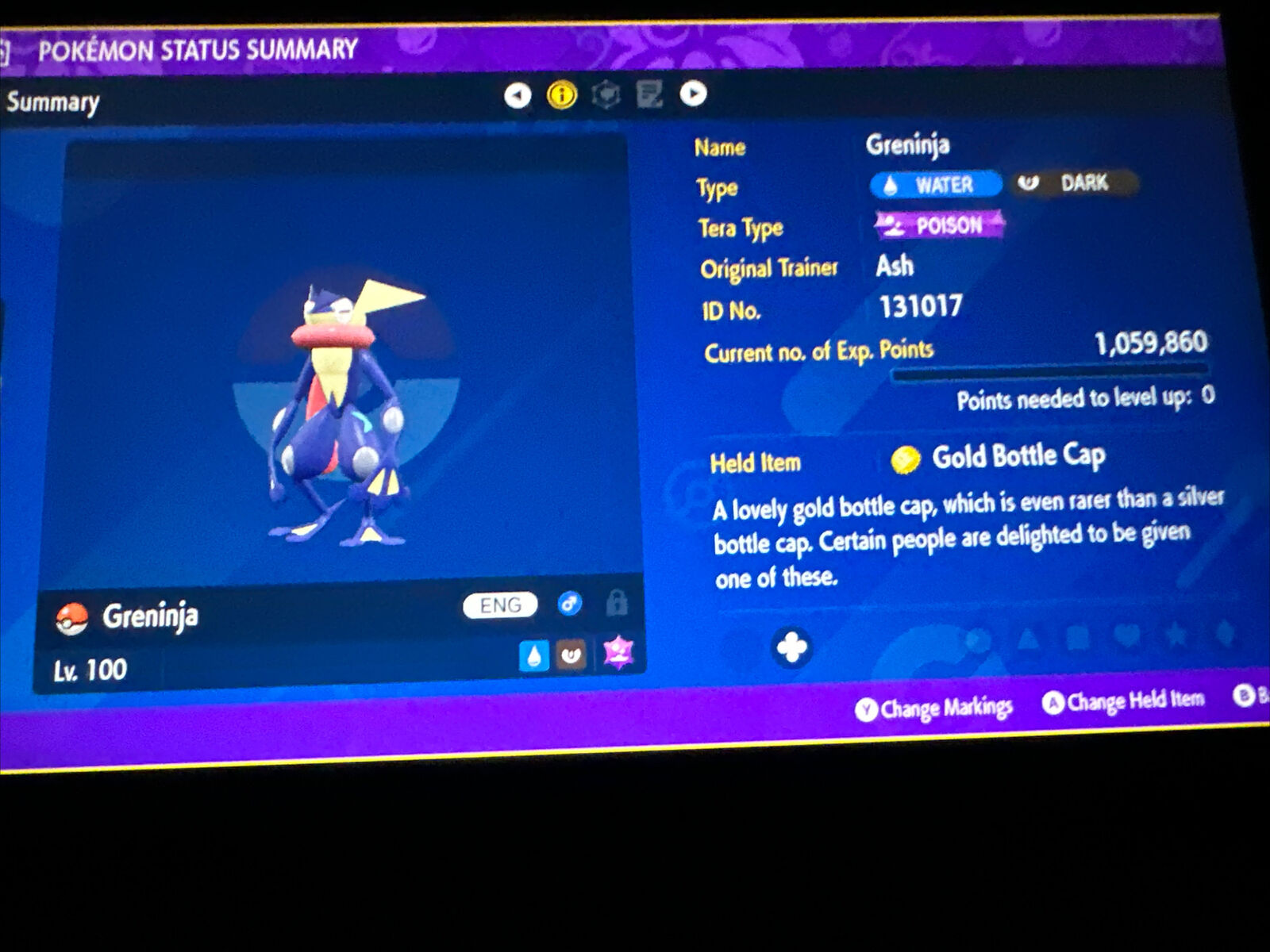 Pokemon Scarlet and Violet ASH GRENINJA Battle Bond Event / Competitive Set  Battle Ready With Max Stats Evs / Customizable / Fast Trade -  Norway