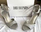 DREAM PAIRS Women's CHUNKLE Size 9 Silver / Glitter NIB — photo 1