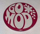 Vintage Go Mod Pin Back Button United Kingdom Subculture 1960's — photo 1