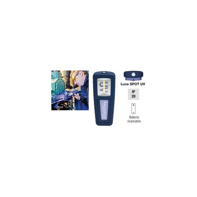ABC N90977950 Portable UV-Form LED Lamp Blue