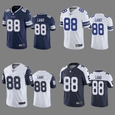 CEEDEE LAMB Cowboys stitched Jersey White /Navy / Rush /Thanksgiving 
