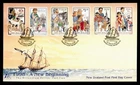 DR WHO 1998 NEW ZEALAND FDC NEW BEGINNING MILLENNIUM COMBO $1.80 M79678