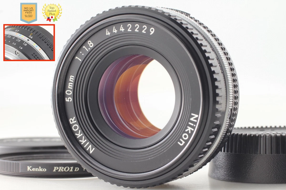Nikon AI-S f/1.8 Camera Lenses 50mm Focal for sale - eBay