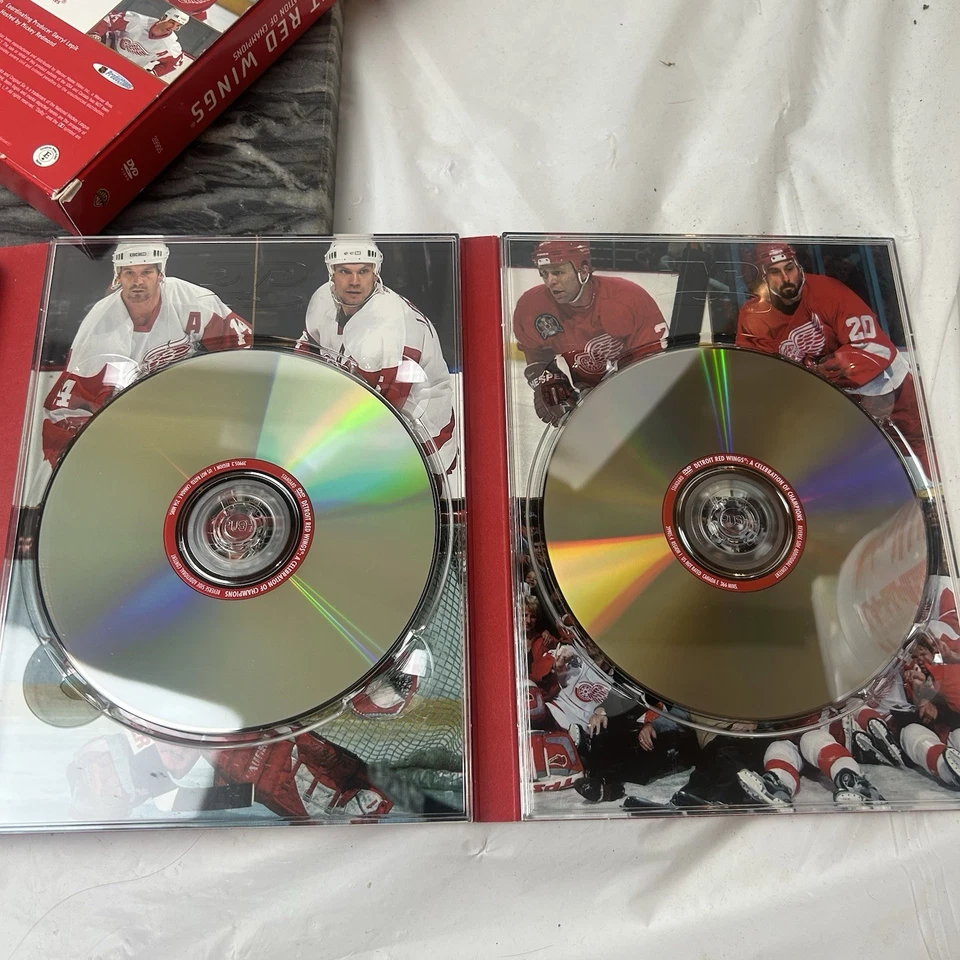 Detroit Red Wings A Celebration Of Champions 4-Disc Set DVD Hockey NHL - Image 4 of 4