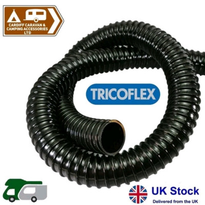 WASTE WATER HOSE 19-20MM X 3 Metres TRICOFLEX tube caravan campervan motorhome