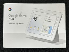 Google Nest Hub with Built-In Google Assistant, Chalk (GA00516-US) (PD1126410)
