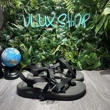 Chaco Z Cloud 2 Classic Strap Sandals Solid Black US Mens Size 11