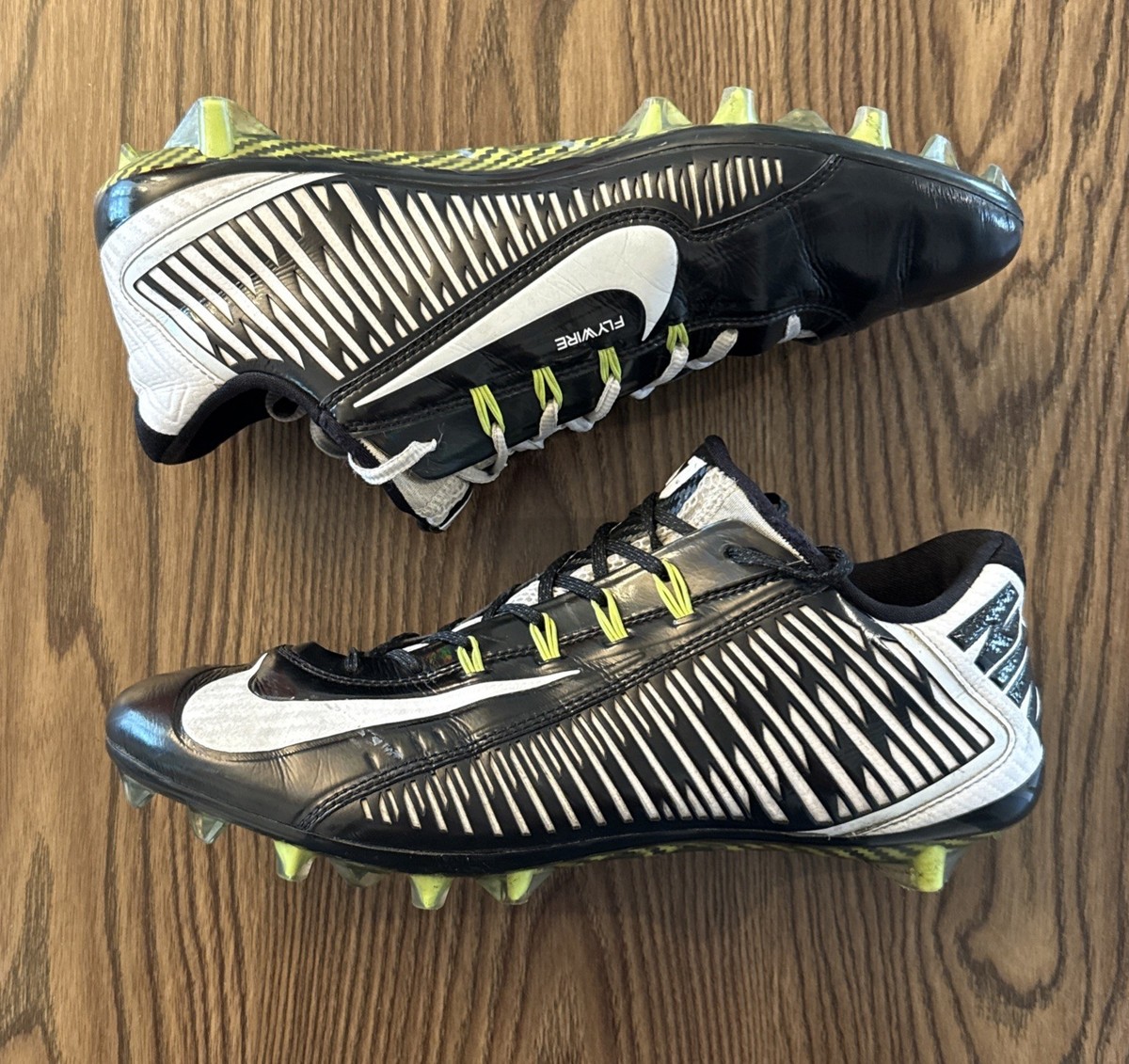 Size 11.5 - Nike Vapor Carbon Elite 2014 Black White for