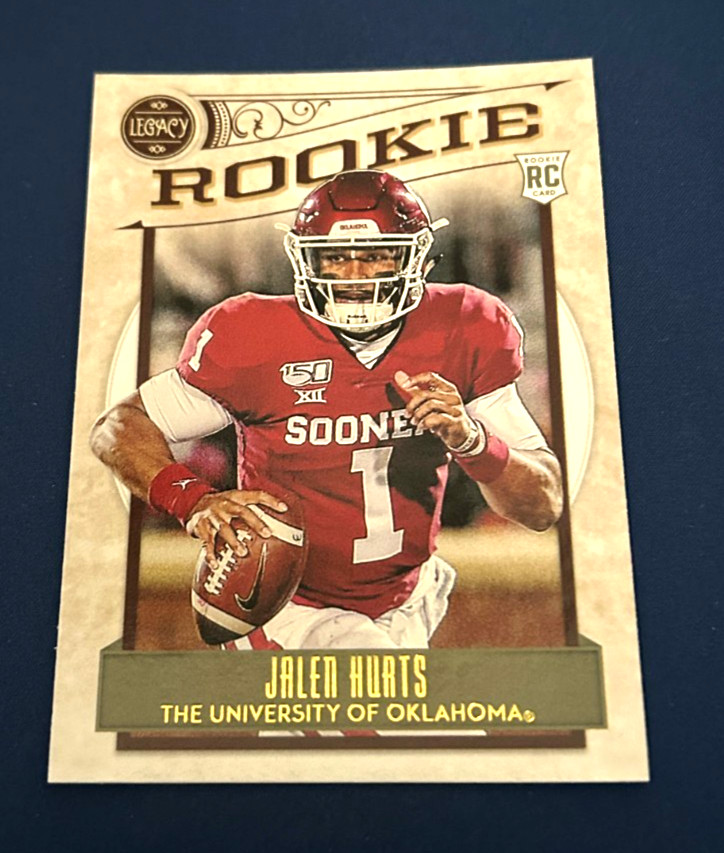 2020 Legacy Football Jalen Hurts Rookie Card #142 NM