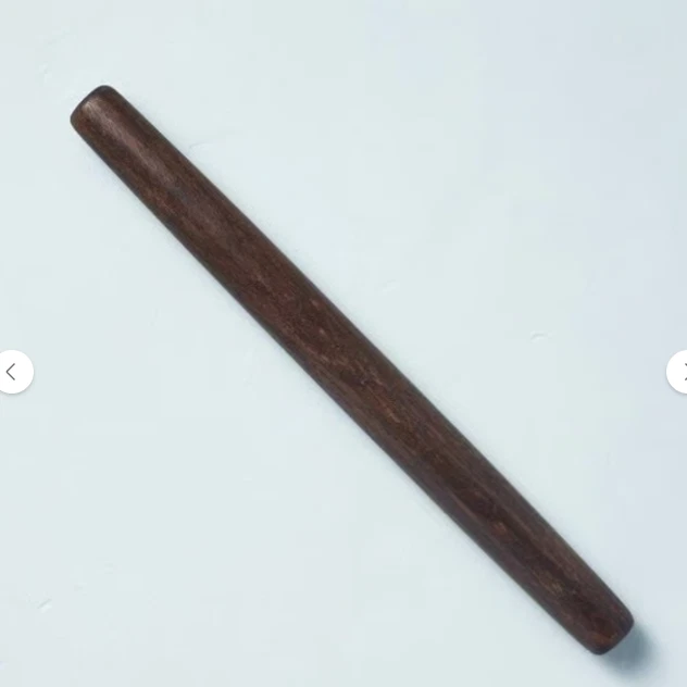 Dark brown French Tapered Wood Rolling Pin - Hearth & Hand™ with Magnolia