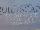 Quiltscapes 1000 Piece Jigsaw Puzzle The Flying Geese Ceaco SEALED 2003 Barker — photo 5