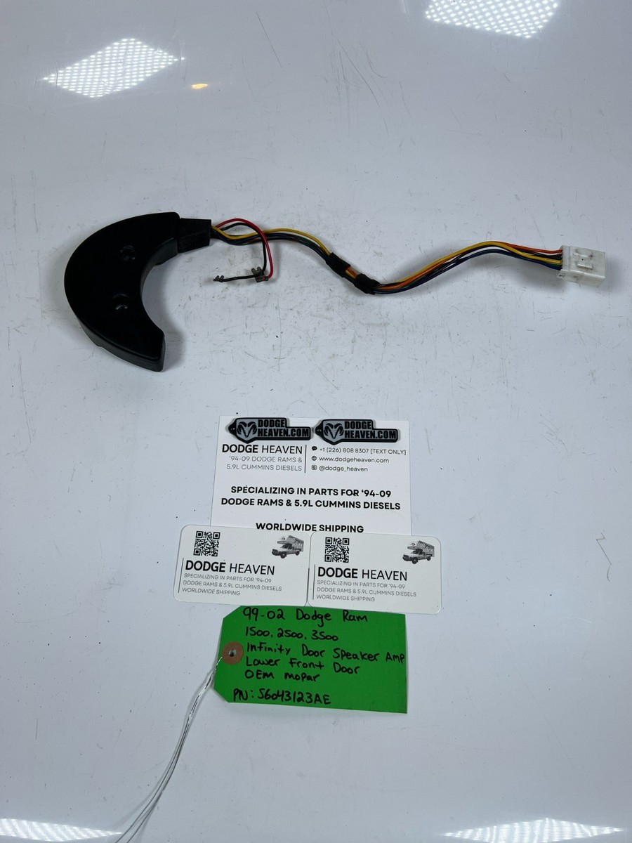 OEM 1999-2002 Dodge Ram 1500-3500 Infinity Door Speaker Amp