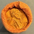 1950-P OBW OLD BANK WRAP Penny ROLL - UNCIRCULATED