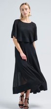 $1050 Zimmermann Crush Pleated Cape Maxi Dress-Size 0P- AMAZING~