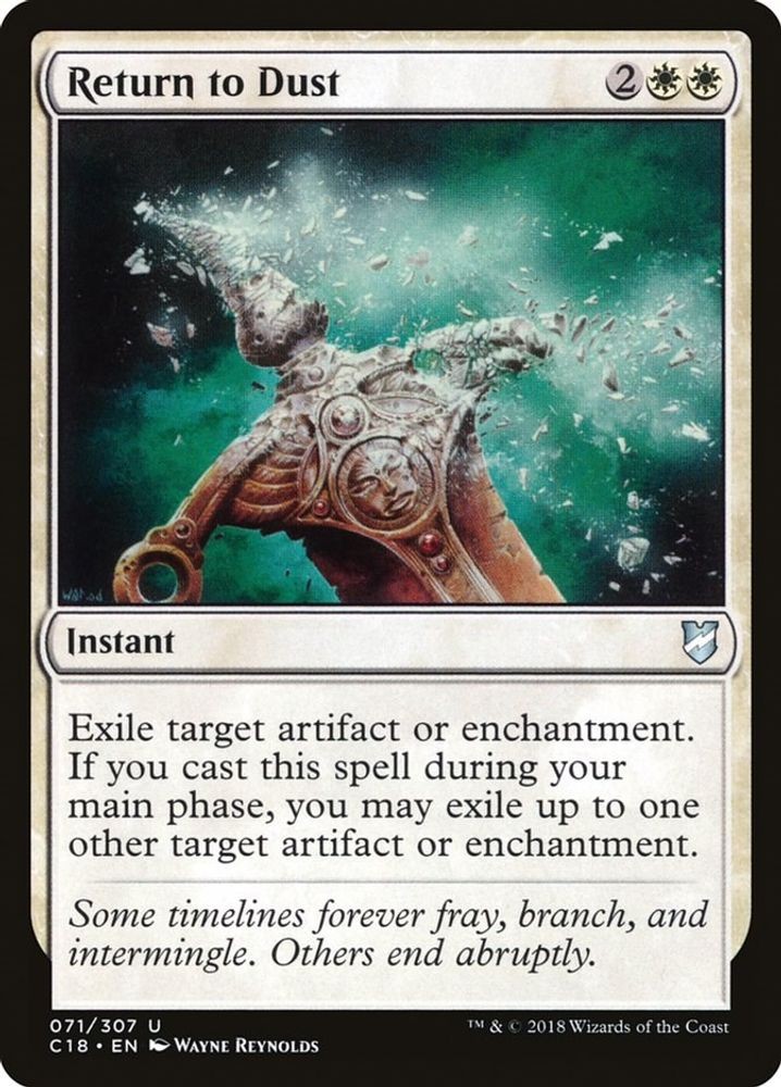 2018 Magic: The Gathering: Commander 2018 - Return to Dust (#71, U, Near Mint)