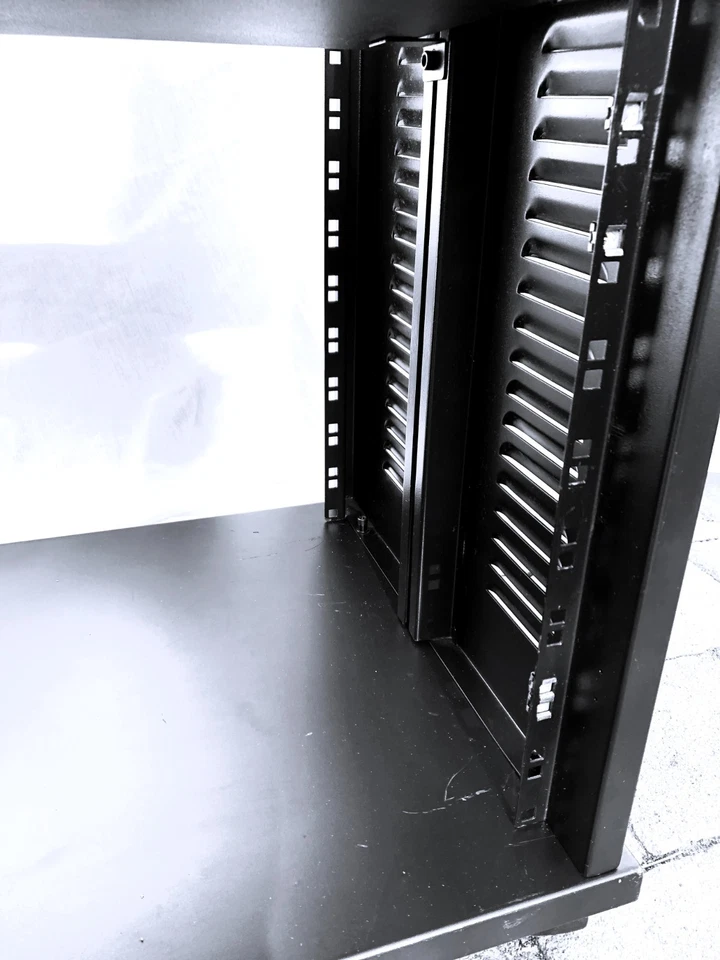 Millenium*Stahlrack SR-19, 24 HE Studiorack Tischrack Verstärker Regal Stahl - Bild 4 von 4