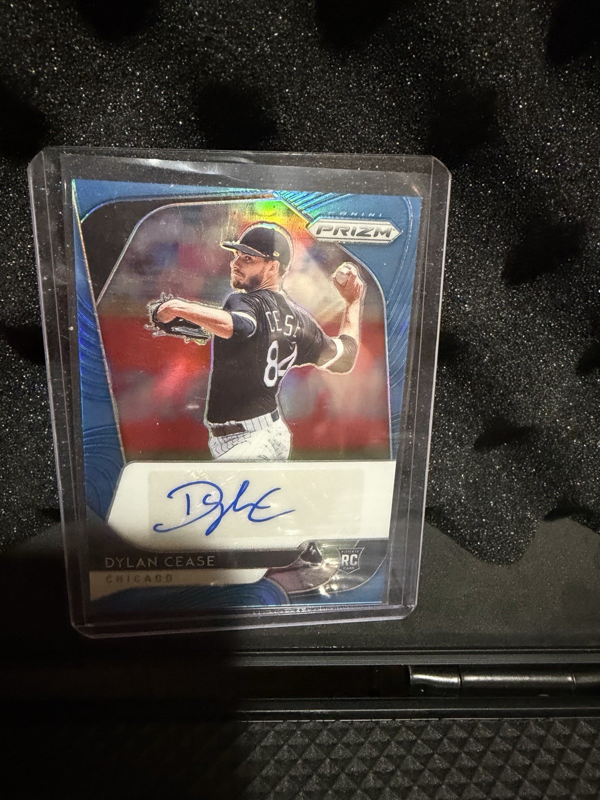 2020 Panini Prizes  Rookie Autographs Dylan Cease #RA-DC Carolina Blue Prizm /50