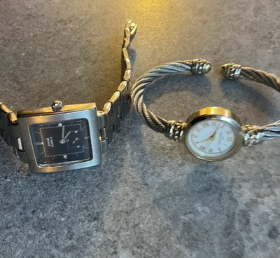 Pair Of Vintage Anne Klein Womens Watches Both Watches Run Great A16