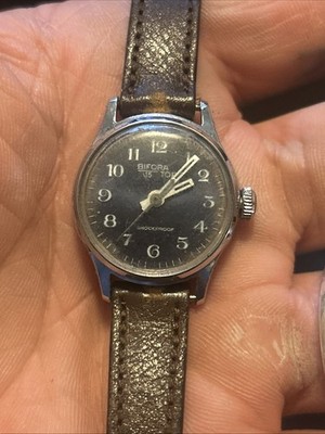 Bifora Womans 15 Jewel Swiss Watch Stainless Steel