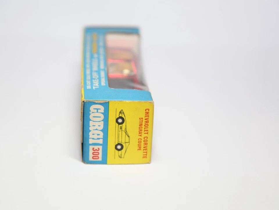 Chevrolet Corgi 300 Corvette Stingray en caja original - casi como nuevo de colección Foto 2 de 4