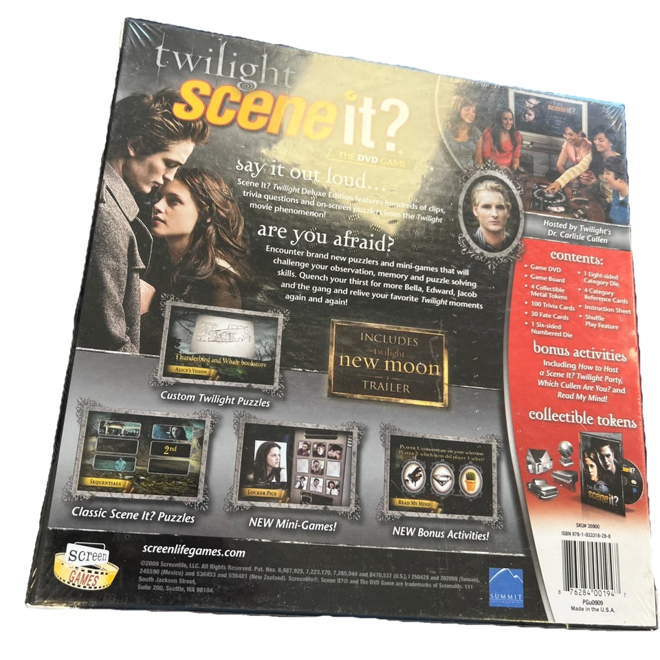 Twilight Scene it? Deluxe DVD Trivia Game. Complete UK Seller Quick Dispatch New - Image 4 of 4