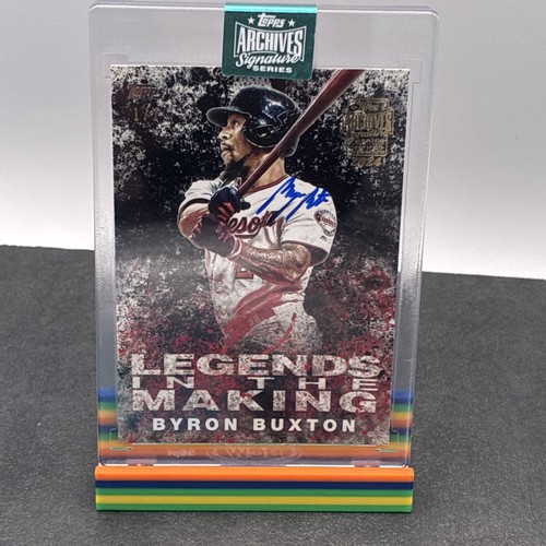 Byron Buxton 1/1 TOPPS ARCHIVES signature series Auto 1/1 MINNESOTA TWINS ￼