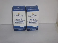 (2 pack)  Nordic Naturals Men's Multivitamin One Daily  30 Tablets each Exp 2/26