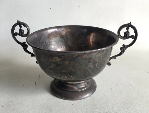 BELOW MELT Sterling Silver Reed & Barton 109g Hollowware  X24 Open Sugar Bowl