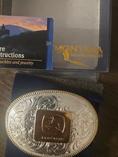 montana silversmith John Deere Belt Buckle * Numbered* *see Description 
