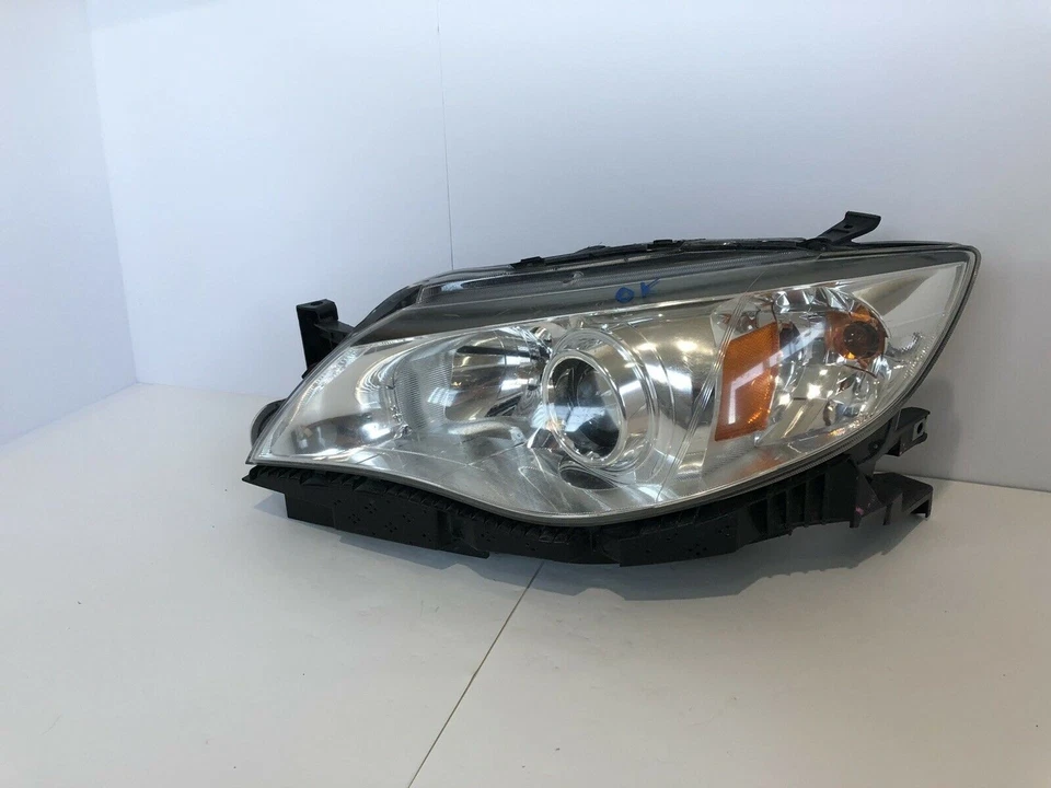 SUBARU IMPREZA HEADLIGHT LEFT DRIVER 2008 2009 2010 2011 HALOGEN OEM - Image 3 of 4