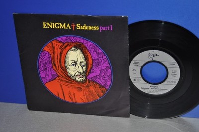 7'' Enigma Sadness part I 1 Vinyl Single läuft hervorragend gereinigt ex