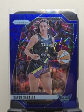 2024 Panini WNBA Prizm Satou Sabally Blue Velocity Prizm #43 Dallas Wings