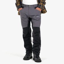 Ski-Doo Snowmobile 454614 Men's Garage Multi-Pants, Charcoal Grey, Large
