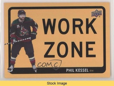 2021-22 Upper Deck Series 1 Work Zone Phil Kessel #WZ-2 READ g0d